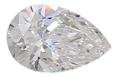 0.73 Carat D IF Pear Lab Diamond Hot on Sale