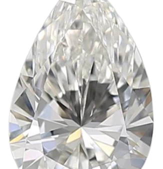 0.83 Carat G VVS2 Pear Lab Diamond Fashion