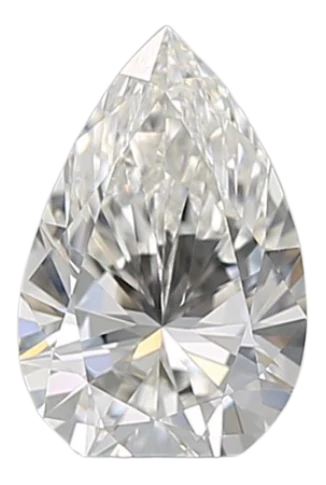 0.83 Carat G VVS2 Pear Lab Diamond Fashion