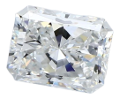 1.7 Carat F VVS1 Radiant Natural Diamond For Sale