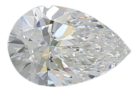 0.91 Carat D VS1 Pear Lab Diamond For Discount