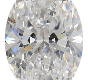 5.7 Carat D VVS2 Oval Lab Diamond Online Sale