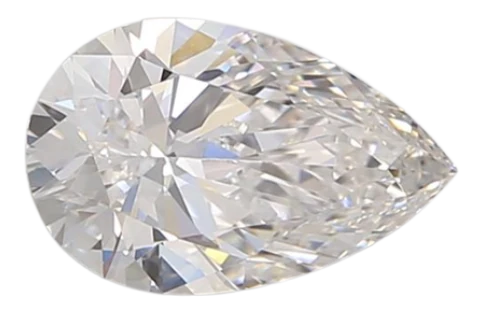 1.03 Carat E VVS1 Pear Lab Diamond Online now