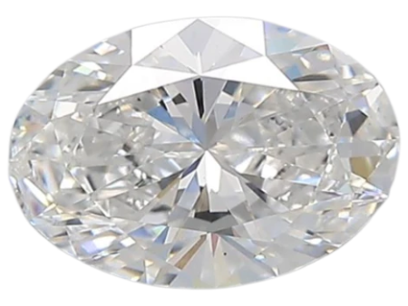 1.03 Carat D VS2 Oval Lab Diamond For Cheap