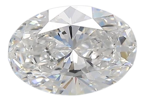 1.03 Carat D VS2 Oval Lab Diamond For Cheap