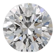 0.6 Carat E VS1 Round Natural Diamond Cheap