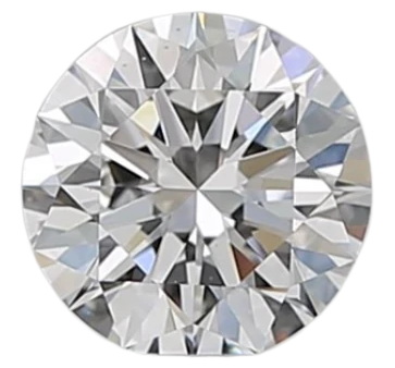 0.6 Carat E VS1 Round Natural Diamond Cheap