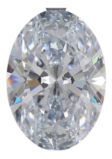 6.3 Carat H VVS1 Oval Lab Diamond For Cheap