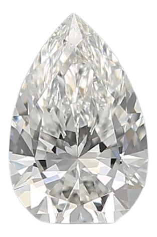 0.83 Carat F VVS2 Pear Lab Diamond Online Hot Sale