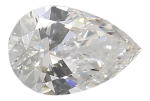 0.87 Carat E VS1 Pear Lab Diamond For Cheap