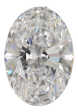 5.12 Carat E IF Oval Lab Diamond Online