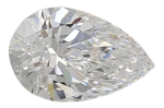 0.71 Carat D IF Pear Lab Diamond Hot on Sale