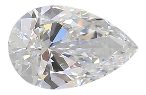 0.7 Carat D VVS1 Pear Lab Diamond Cheap