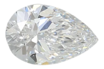 0.91 Carat D VS2 Pear Lab Diamond Discount