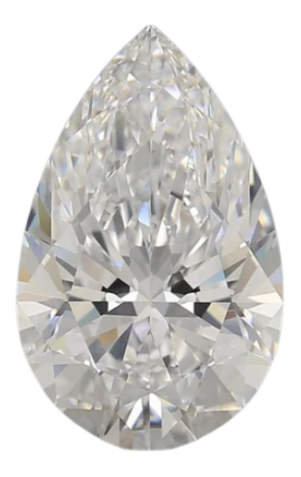 4.62 Carat D IF Pear Lab Diamond For Discount