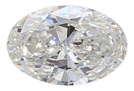 0.71 Carat E VS1 Oval Lab Diamond Online Hot Sale