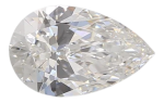 1.02 Carat F VS1 Pear Lab Diamond Cheap