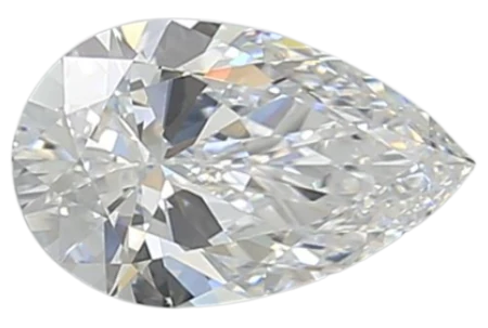 1.02 Carat D VS1 Pear Lab Diamond on Sale