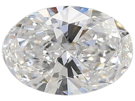 0.91 Carat D VS1 Oval Lab Diamond Online