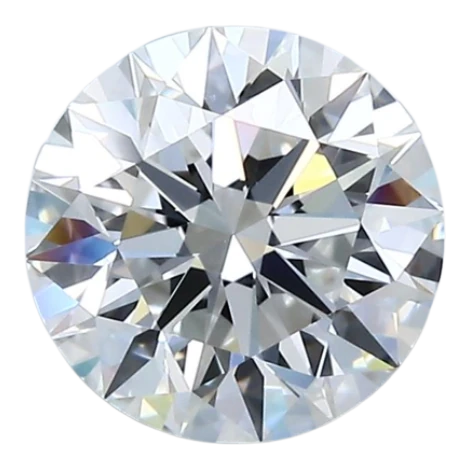 1.81 Carat E VVS1 Round Natural Diamond Fashion