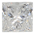 0.91 Carat E VS2 Princess Lab Diamond Discount