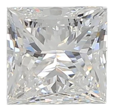 0.91 Carat E VS2 Princess Lab Diamond Discount