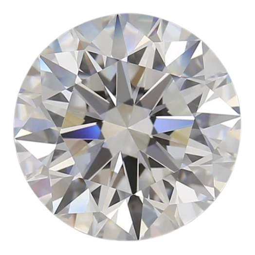 5.01 Carat E VVS2 Round Lab Diamond Fashion