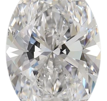 5.04 Carat D SI1 Oval Lab Diamond For Cheap