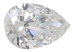 0.89 Carat D VS1 Pear Lab Diamond Sale