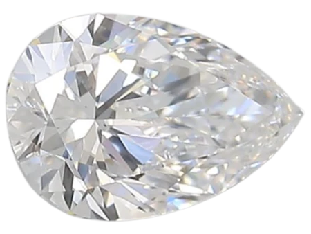 0.89 Carat D VS1 Pear Lab Diamond Sale