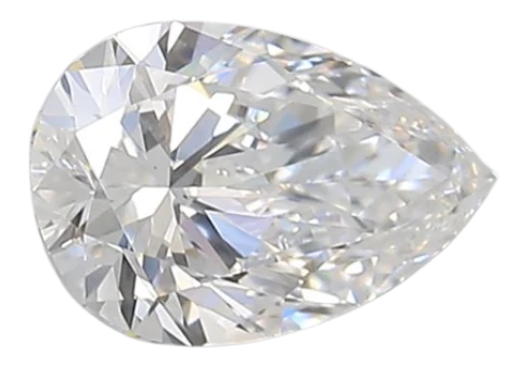 0.89 Carat D VS1 Pear Lab Diamond Sale