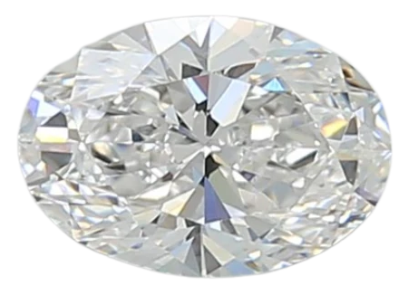 0.91 Carat E VS1 Oval Lab Diamond For Discount