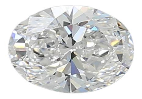 0.91 Carat E VS1 Oval Lab Diamond For Discount