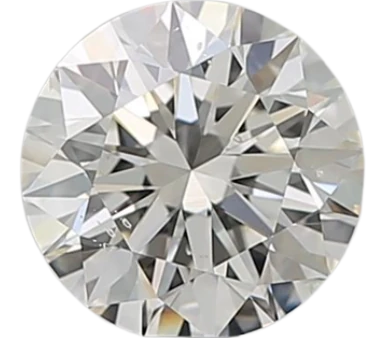 1.12 Carat H SI1 Round Natural Diamond For Cheap