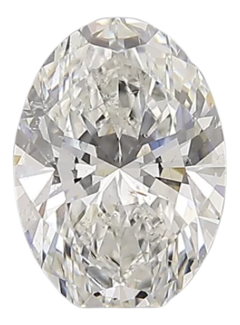 1.01 Carat G SI2 Oval Natural Diamond Fashion