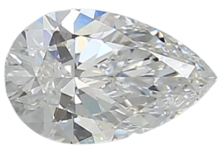 1.01 Carat E VVS2 Pear Lab Diamond Online now