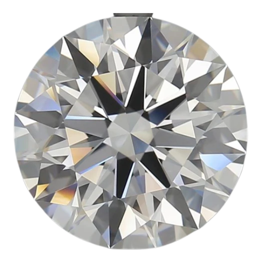 5.73 Carat F VVS1 Round Lab Diamond on Sale