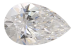 1.02 Carat E VS2 Pear Lab Diamond Hot on Sale