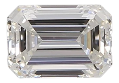 0.71 Carat E VVS2 Emerald Lab Diamond Discount