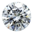 1.38 Carat G VVS2 Round Natural Diamond For Discount