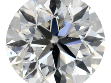 0.91 Carat I SI1 Round Natural Diamond Hot on Sale