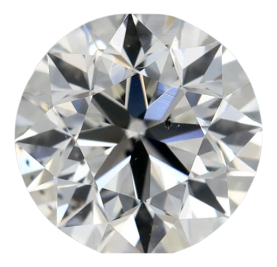 0.91 Carat I SI1 Round Natural Diamond Hot on Sale