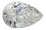 0.8 Carat E VS1 Pear Lab Diamond Cheap