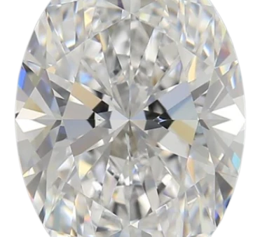 5.34 Carat E IF Oval Lab Diamond For Cheap