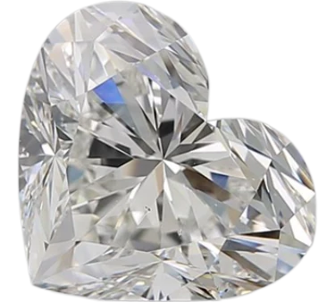 5.02 Carat H SI1 Heart Natural Diamond Online Sale