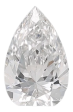 0.88 Carat F VS1 Pear Lab Diamond For Cheap