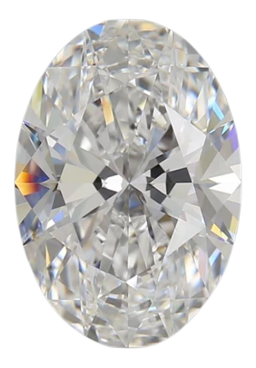 5.02 Carat D IF Oval Lab Diamond Cheap