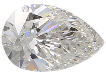 0.91 Carat F VVS2 Pear Lab Diamond Online Hot Sale