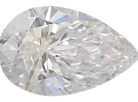 0.73 Carat D VS1 Pear Lab Diamond Discount