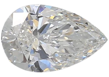 0.81 Carat E VS1 Pear Lab Diamond For Cheap